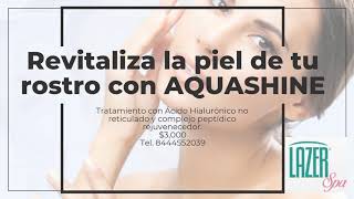 Revitaliza la piel de tu rostro con AQUASHINE