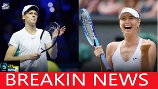 Maria Sharapova is reportedly collaborating with Jannik Sinner to discuss her tennis achievements an