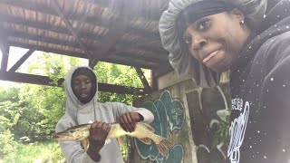WE GOT INTO HEATED ARGUMENT AFTER BINK CAUGHT A MONSTER FISH | BASS BRO & SIS EPISODE:1….