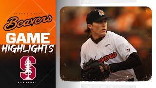 Oregon State Baseball Highlights: 4/12/24 vs. Stanford