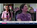 impactante inauguraciÓn violeta parra y javiera parra tocaron juntas en congreso futuro 2025