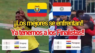 Listo los Finalistas sub20 Juegos Suramericanos 2022. Ecuador y Paraguay van por la medalla de oro
