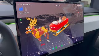 Tesla Cybertruck Holiday Update The Arrivial Light Show!