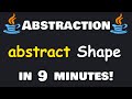 Learn Java abstraction in 9 minutes! 🌫️