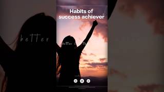 Habits of successful persons #shorts #success #aesthetic
