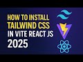How to Install Tailwind CSS in React JS | Full Setup Guide 2025
