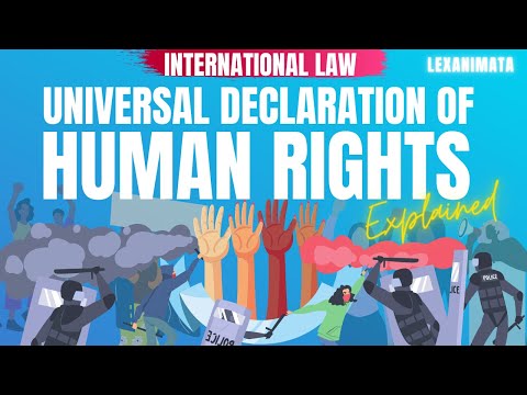 What is the purpose of the Declaration of Human Rights?