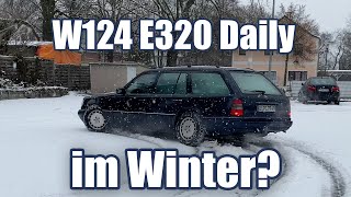 Mercedes W124 Drift - 220 PS auf der Hinterachse im Schnee - geht das gut?