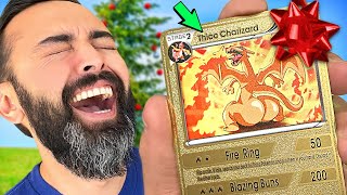 WEIRD Pokémon Card Gifting CHALLENGE