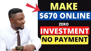 HOW TO MAKE MONEY ONLINE WITHOUT PAYING ANYTHING IN NIGERIA | ZERO INVESTMENT BUSINESS ONLINE