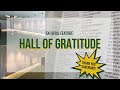 April 2022 Feature Video - Hall of Gratitude