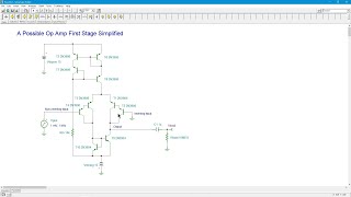 Op Amps: First Stage Simplified