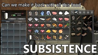 Subsistence S2E75 - Can we make it back to the new base with all this food