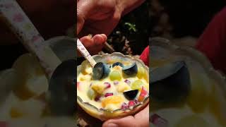 Fruit Custard✅️ ഫ്രൂട്ട് കസ്റ്റാർഡ് സാലഡ് #shorts #youtubeshorts #malayalamfoodie