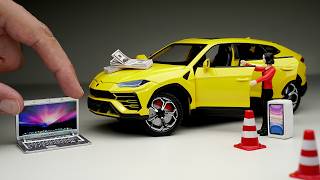 Unboxing of Lamborghini Urus with Smoke Featrue 😍 Diecast Model Car