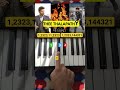 Thee Thalapathy -Keyboard || Piano Tutorial #shorts #shortvideo #ytshorts #viral