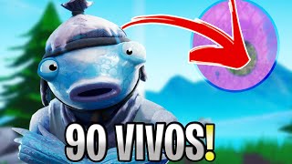 GANHEI UMA CUSTOM COM 90 VIVOS! *ENDGAME | FORTNITE