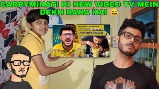 ‎@CarryMinati Ki New Video Tv Mein Dekh Raha Hai😅||INDIAN FOOD MAGIC | CARRYMINATI #carryminati