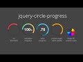 How to create an animated progressbar with jquery - Web deisgn - 2018 updtae