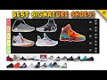 Who Has the BEST SIGNATURE Shoe Right Now?! TIER LIST!