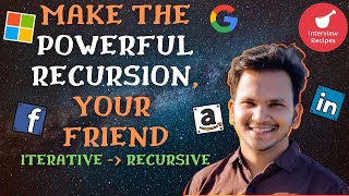 From Iterative to Recursive Solution | Write Generic Code | Hackerrank N-Sum