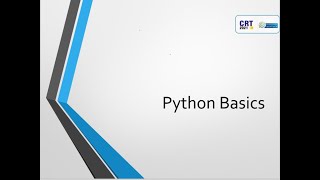 CRT-Tech-Python-Decision Making and Looping