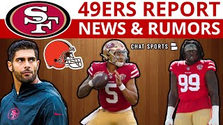 San Francisco 49ers News & Rumors: Browns Trading For Jimmy G? 49ers BOUNCEBACK Candidates, LIVE Q&A