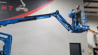 2011 Genie Z34/22N 500lb Cushion  Articulating Electric Boom Lift STK 10208