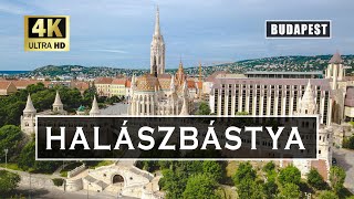 BUDAPEST Halászbástya Drón 4K // Fisherman's Bastion Drone 4K - Budapest' Best Places