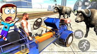 Indian Bikes Driving 3D - Buffalo & Tractor update | Shiva and Kanzo Gameplay