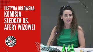 Justyna Orłowska [GovTech Polska]: Komisja Śledcza ds. afery wizowej cz. 1.