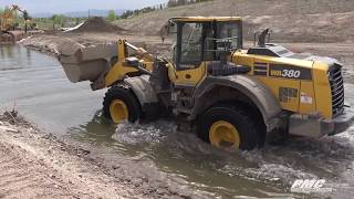 Komatsu WA380 \u0026 WA250 Wheel Loaders - Naranjo Civil Constructors - Power Motive Corp.