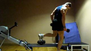 Concept 2 Rower Full Body Work-out Intervals.