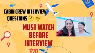 Cabin Crew interview Questions 🤔❓#indigo #cabincrewmember#aviationdaily#question#interview#dream✈️🧿💞