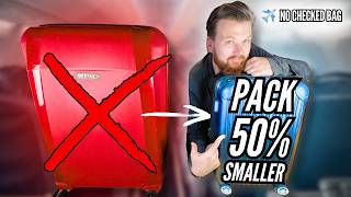 3 Steps to Pack 50% Smaller (Without Running Out of Clothes)