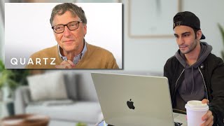 How does BILL GATES read books? 🤔 | Interview Reaction