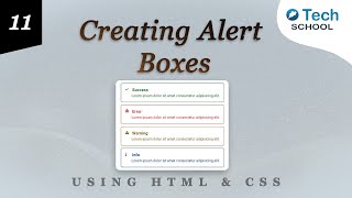Creating Alert/Notification Boxes with HTML & CSS