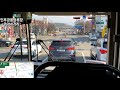 4k 시외버스 전주시외버스터미널→무주공용버스터미널 운행영상 intercity bus jeonju→muju