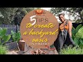 5 tips to create a Backyard Oasis on a budget/ Garden Makeover