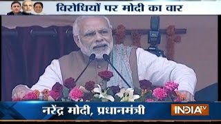 UP Election 2017: PM Narendra Modi Attacks Opposition For Criticising At Parivartan Rally In Lucknow