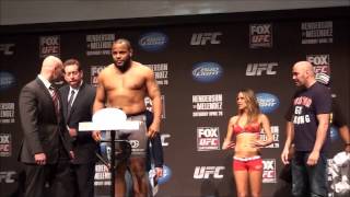 5150 FightWear Presents - Frank Mir vs Daniel Cormier - UFC Weigh In's