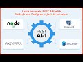 03 Connecting Node.js to PostgreSQL Database: A Step-by-Step Guide