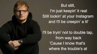 New man - Ed Sheeran (lyrics)