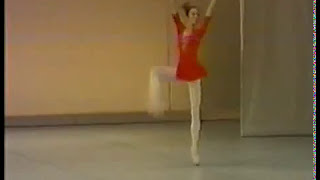 Amazing (teenage) Diana Vishneva in Carmen suite