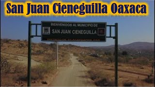 San Juan Cieneguilla Oaxaca [tomas aéreas] Pueblos de la Mixteca