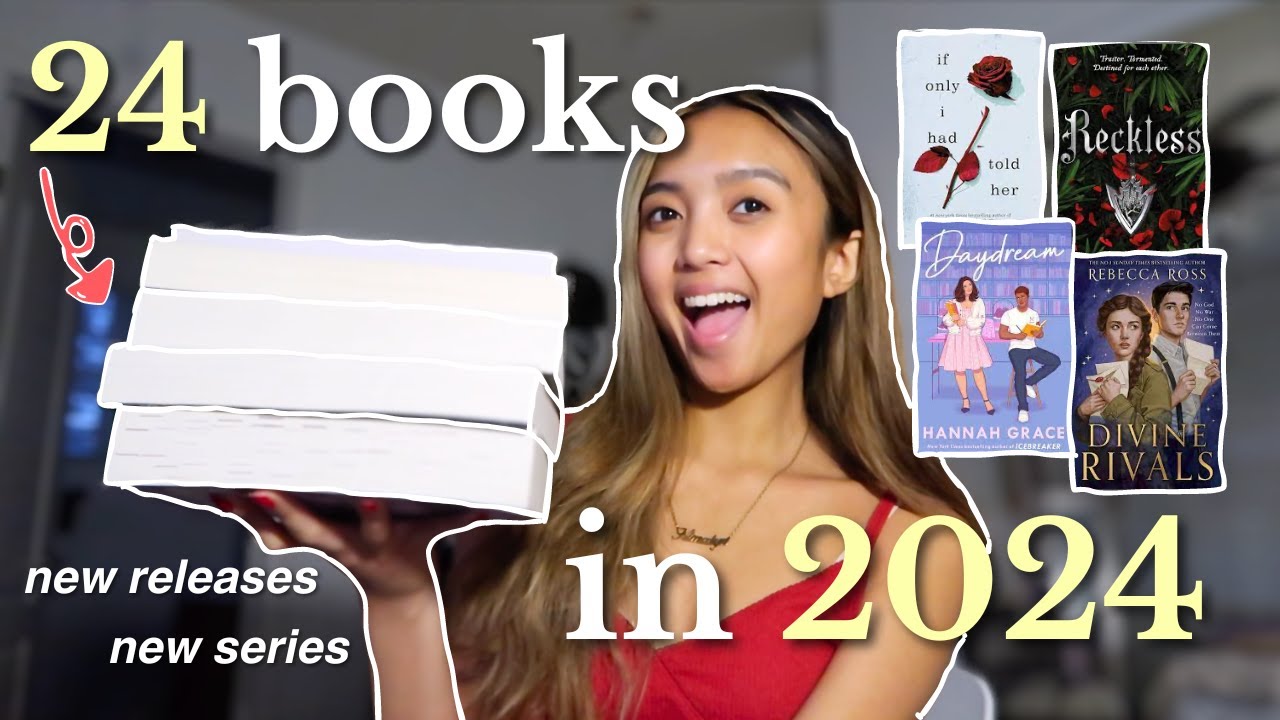 24 Books I Want To Read In 2024! ️ Tbr And New Releases! - YouTube