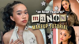 Recreating Manon’s Viral Makeup Look (Former KATSEYE) on Asian Features | Makeup Tutorial ✨🧸