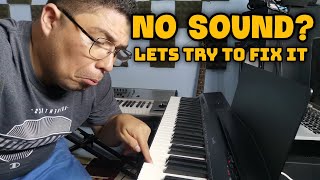 How to Fix Digital Piano with No Sound. Casio Korg Yamaha Roland Nord Kawai