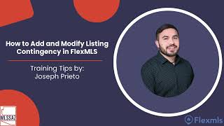How To Add And Modify Listing Contingency In Flexmls Mlssaz