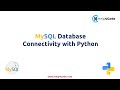 Python database connection ｜ How to connect Python with Mysql database ｜ mysql connector for python